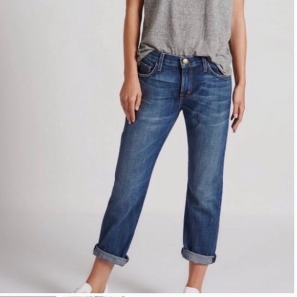 Current/ Elliott The Original Boyfriend Crop Jeans - Picture 15 of 15